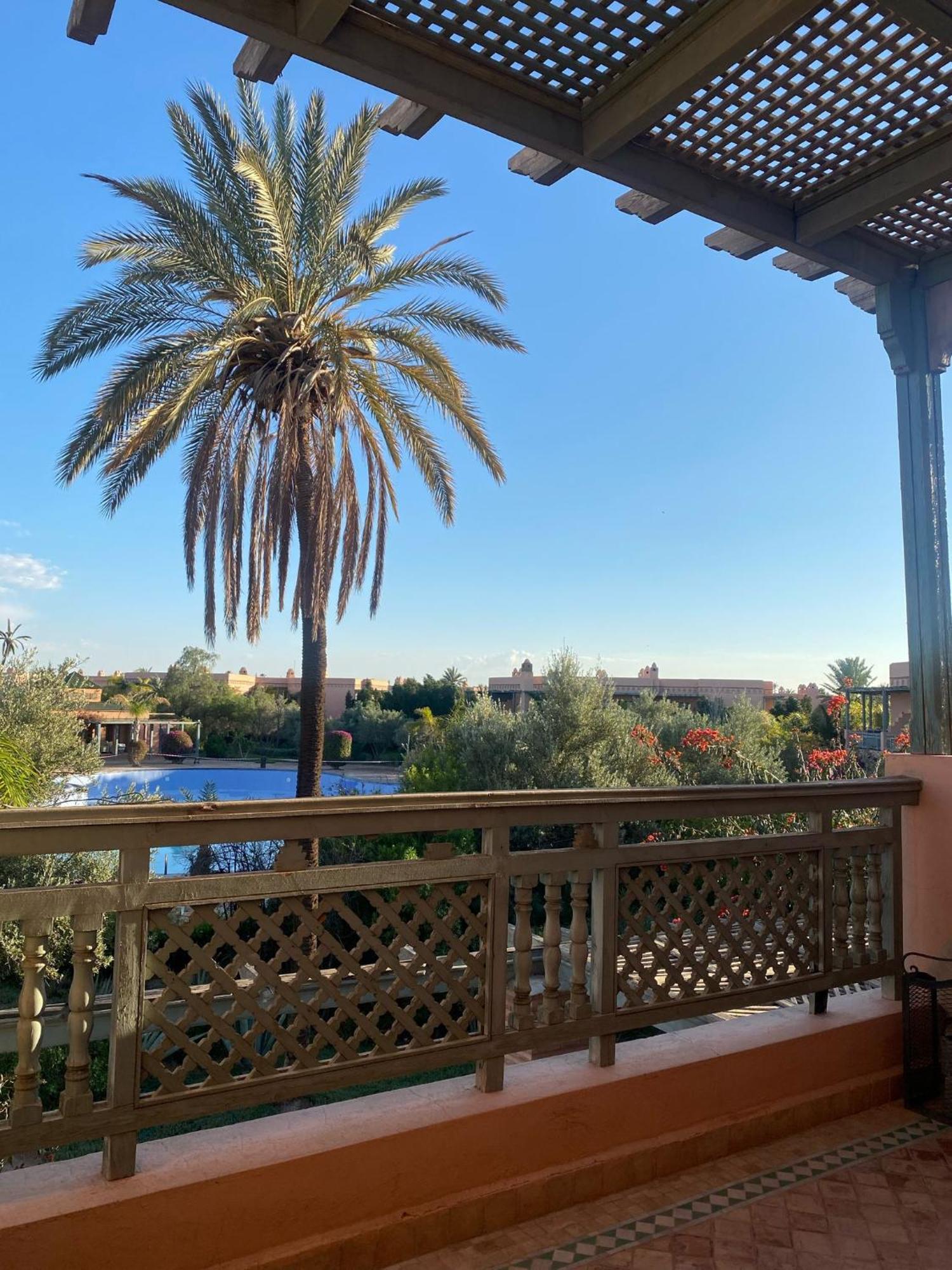 Appartement Spacieux Avec Piscine A La Palmeraie Marakéš Exteriér fotografie