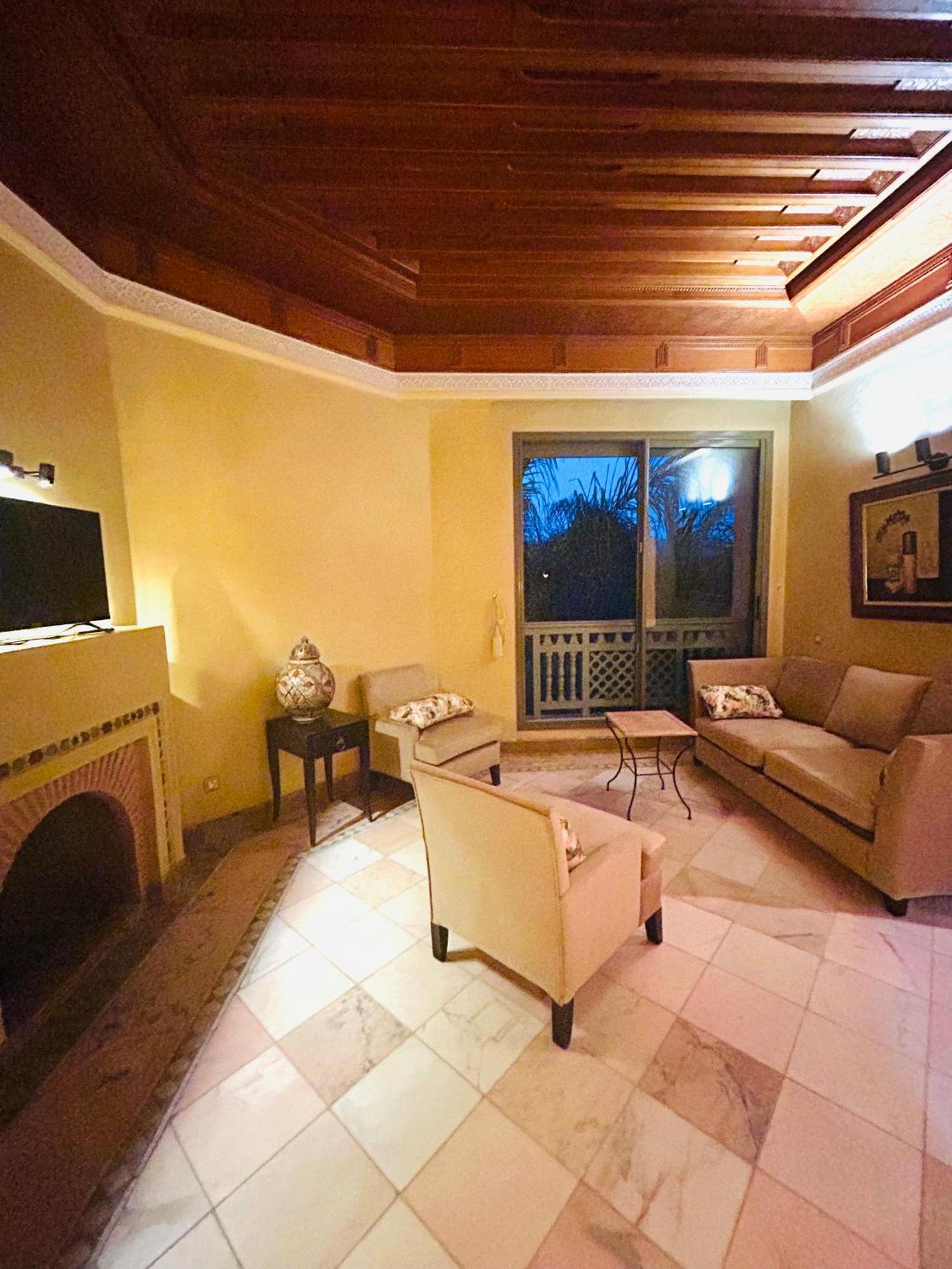 Appartement Spacieux Avec Piscine A La Palmeraie Marakéš Exteriér fotografie